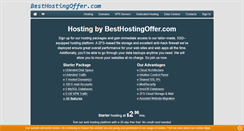Desktop Screenshot of besthostingoffer.com